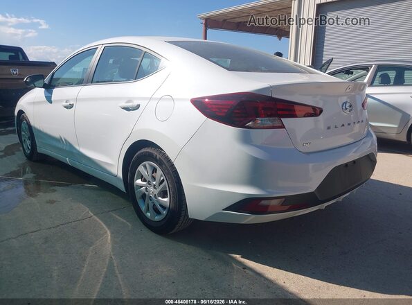 5NPD74LF7LH602177 2020 HYUNDAI ELANTRA White უკანა მარცხენა