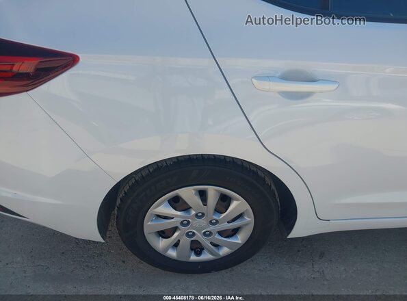 5NPD74LF7LH602177 2020 HYUNDAI ELANTRA White ხელსაწყოთა პანელის ხედი