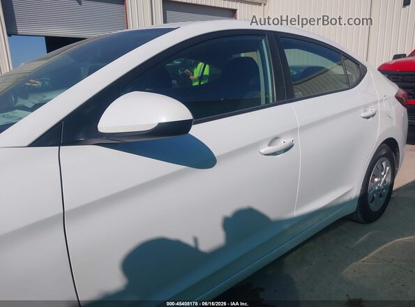 5NPD74LF7LH602177 2020 HYUNDAI ELANTRA White 