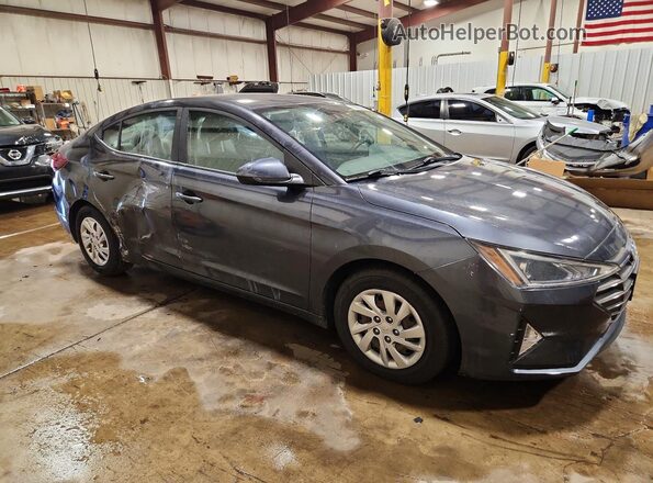5NPD74LF7LH603393 2020 HYUNDAI ELANTRA Серый Передняя правая четверть