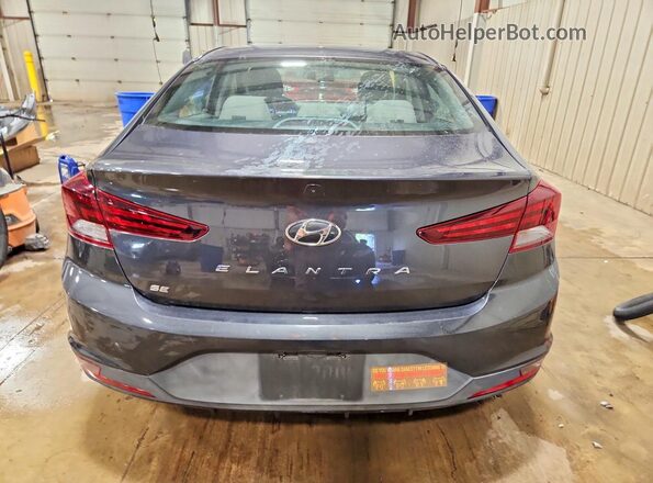 5NPD74LF7LH603393 2020 HYUNDAI ELANTRA Серый Вид сзади