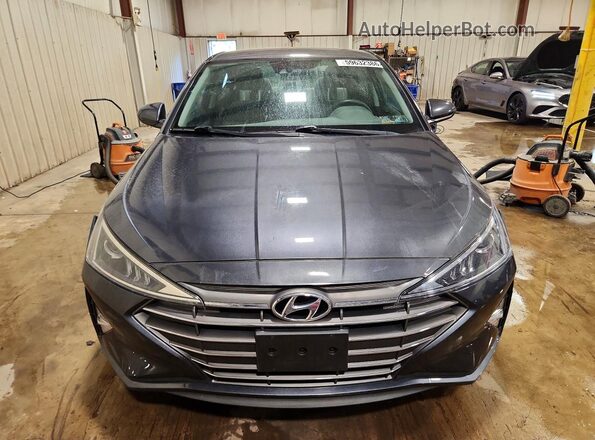 5NPD74LF7LH603393 2020 HYUNDAI ELANTRA Серый Вид спереди