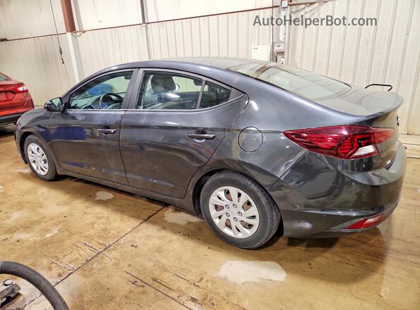 5NPD74LF7LH603393 2020 HYUNDAI ELANTRA Серый Задняя левая четверть