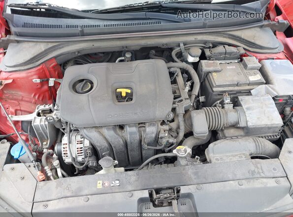 5NPD74LF7LH606441 2020 HYUNDAI ELANTRA Red Vista trasera