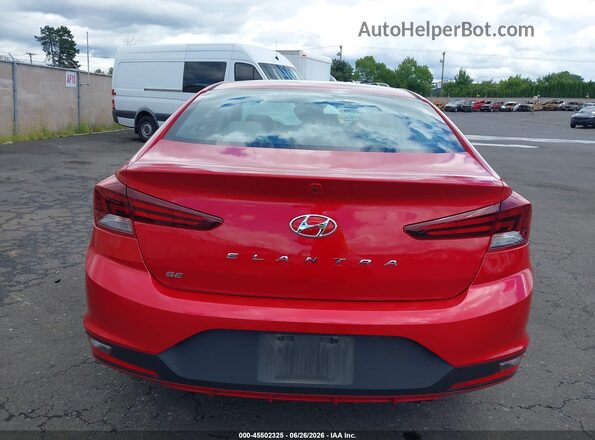 5NPD74LF7LH606441 2020 HYUNDAI ELANTRA Red 
