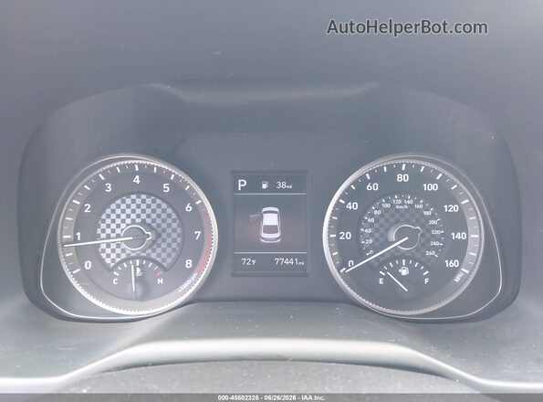 5NPD74LF7LH606441 2020 HYUNDAI ELANTRA Red Vista de los asientos traseros