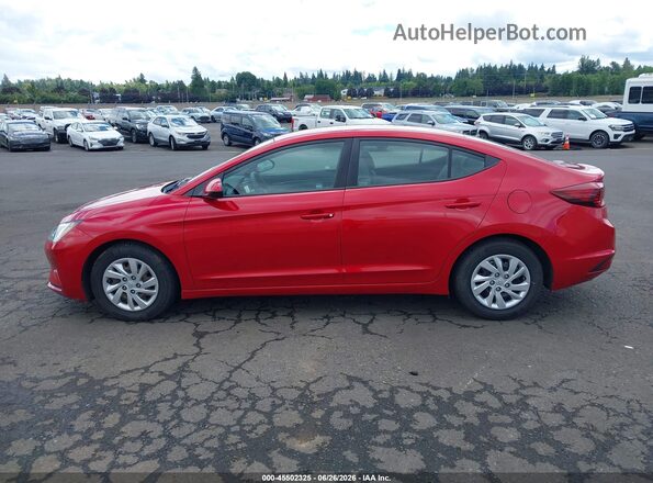 5NPD74LF7LH606441 2020 HYUNDAI ELANTRA Red Vista interior de 360 grados
