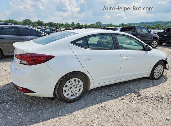 5NPD74LF7LH606777 2020 HYUNDAI ELANTRA White უკანა მარჯვენა