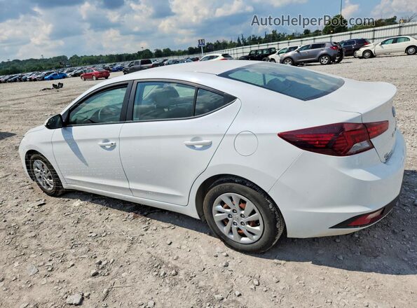 5NPD74LF7LH606777 2020 HYUNDAI ELANTRA White უკანა მარცხენა