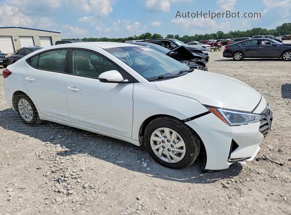 5NPD74LF7LH606777 2020 HYUNDAI ELANTRA White წინა მარჯვენა