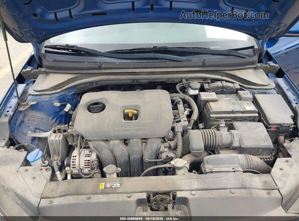 5NPD74LF7LH610909 2020 HYUNDAI ELANTRA Blue Вид ззаду
