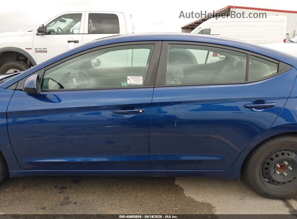 5NPD74LF7LH610909 2020 HYUNDAI ELANTRA Blue 