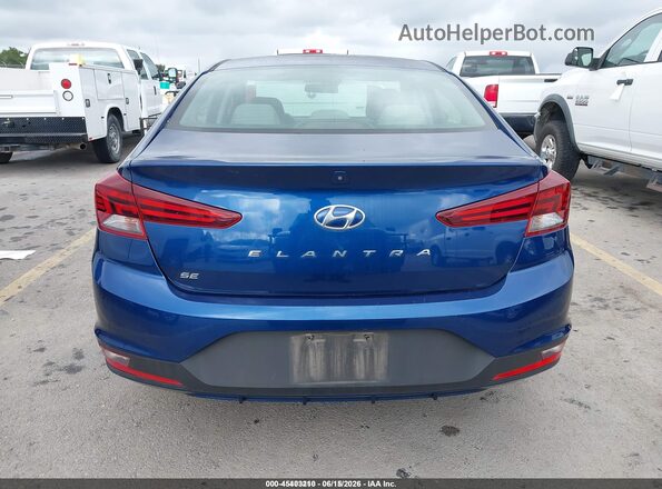 5NPD74LF7LH610909 2020 HYUNDAI ELANTRA Blue 