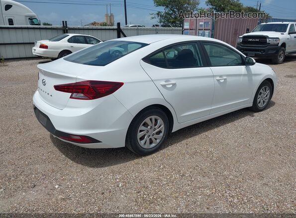 5NPD74LF7LH611252 2020 HYUNDAI ELANTRA White Tył prawy