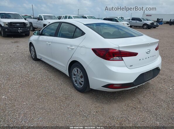 5NPD74LF7LH611252 2020 HYUNDAI ELANTRA White Tył lewy