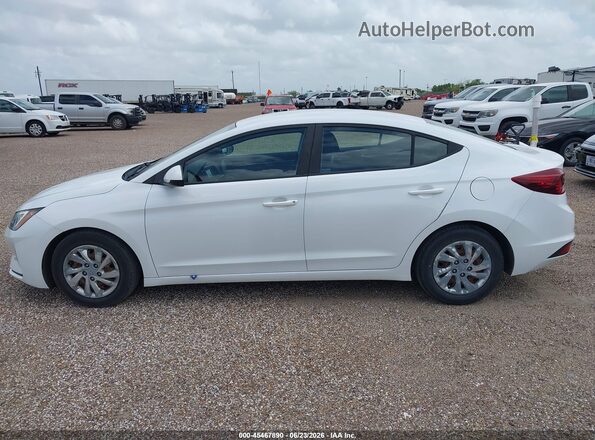 5NPD74LF7LH611252 2020 HYUNDAI ELANTRA White Widok wnętrza 360 stopni