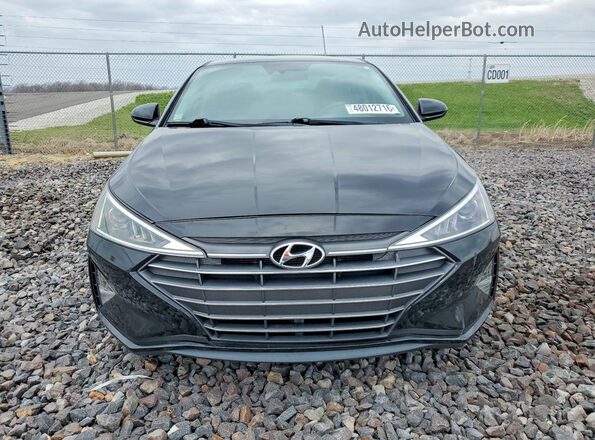5NPD74LF7LH611509 2020 HYUNDAI ELANTRA Black Դիմացի տեսք