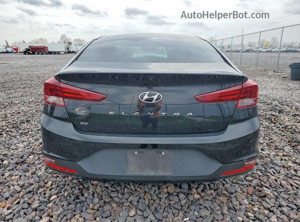 5NPD74LF7LH611509 2020 HYUNDAI ELANTRA Black Հետևի տեսք