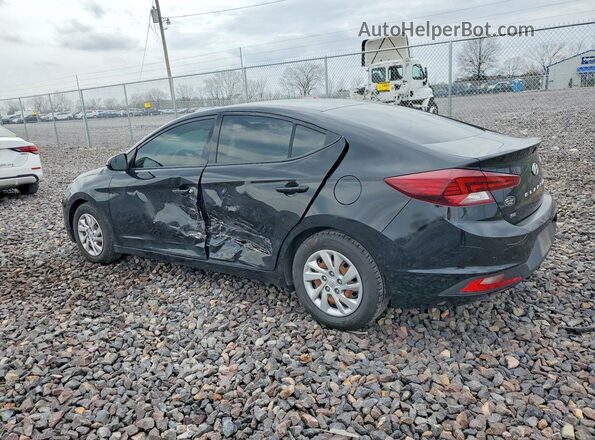 5NPD74LF7LH611509 2020 HYUNDAI ELANTRA Black Հետևի ձախ
