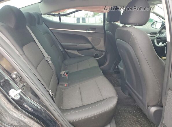 5NPD74LF7LH611509 2020 HYUNDAI ELANTRA Black Հետևի նստատեղերի տեսք