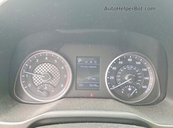 5NPD74LF7LH611509 2020 HYUNDAI ELANTRA Black Սարքավորումների վահանակի տեսք