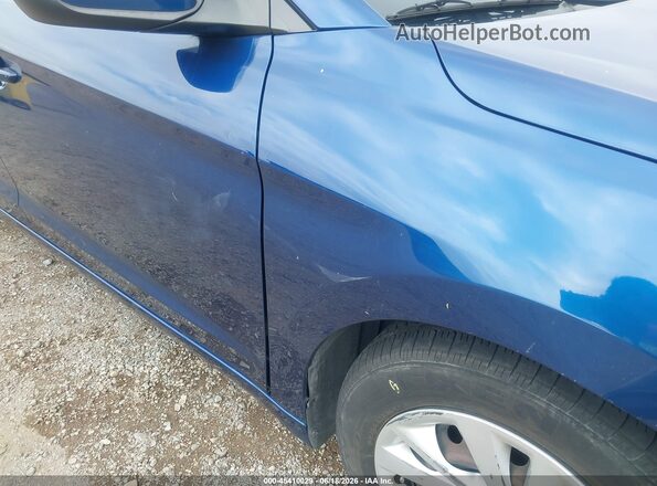 5NPD74LF7LH612675 2020 HYUNDAI ELANTRA Blue Вид спереду