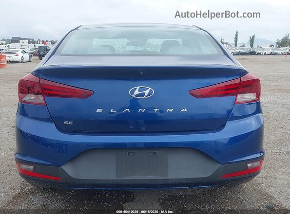5NPD74LF7LH612675 2020 HYUNDAI ELANTRA Blue 