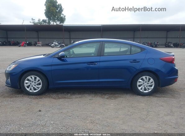 5NPD74LF7LH612675 2020 HYUNDAI ELANTRA Blue Панорамний вид салону 360°