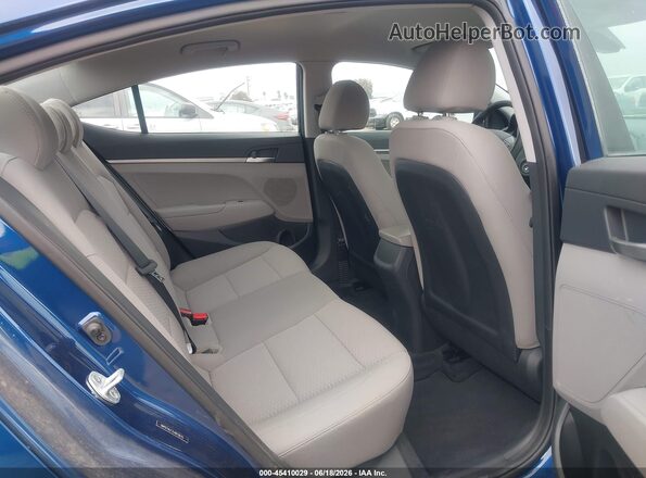5NPD74LF7LH612675 2020 HYUNDAI ELANTRA Blue Вид наклейки з VIN-кодом