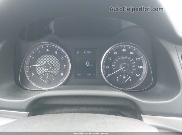 5NPD74LF7LH612675 2020 HYUNDAI ELANTRA Blue Вид задніх сидінь