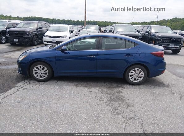 5NPD74LF7LH613647 2020 HYUNDAI ELANTRA Blue 