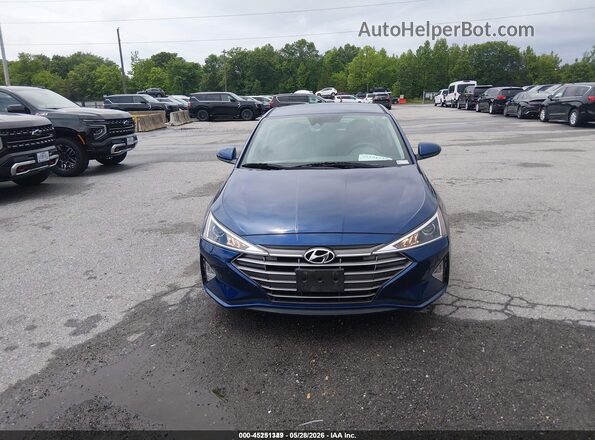 5NPD74LF7LH613647 2020 HYUNDAI ELANTRA Blue 