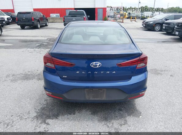 5NPD74LF7LH613647 2020 HYUNDAI ELANTRA Blue 
