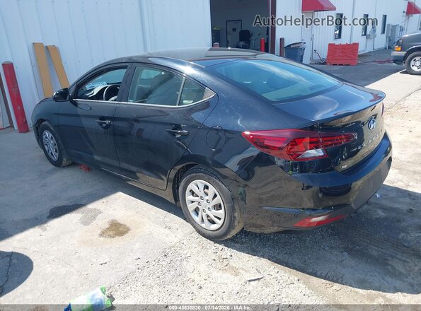 5NPD74LF7LH615446 2020 HYUNDAI ELANTRA Black Задня ліва чверть