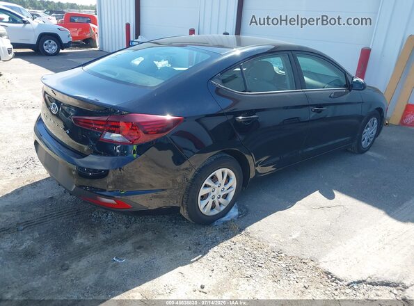 5NPD74LF7LH615446 2020 HYUNDAI ELANTRA Black Задня права чверть