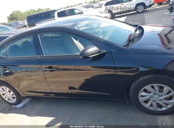 5NPD74LF7LH615446 2020 HYUNDAI ELANTRA Black Вид задньої частини салону