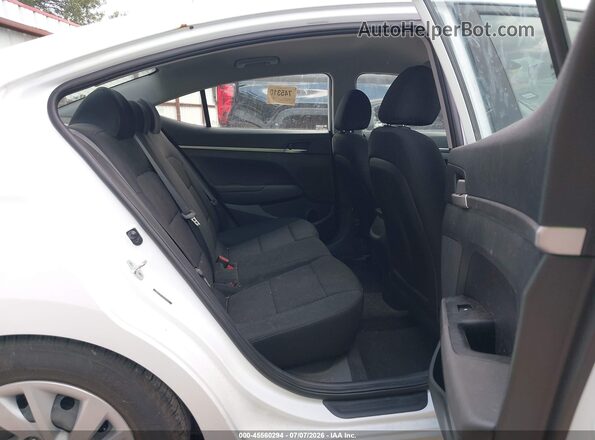 5NPD74LF7LH615723 2020 HYUNDAI ELANTRA White Vista de la etiqueta del VIN