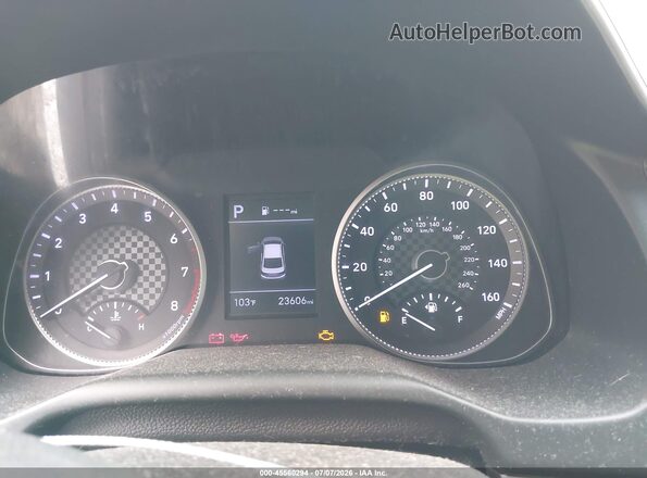 5NPD74LF7LH615723 2020 HYUNDAI ELANTRA White Vista de los asientos traseros