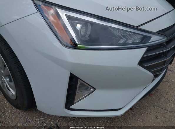 5NPD74LF7LH615723 2020 HYUNDAI ELANTRA White Vista interior trasera