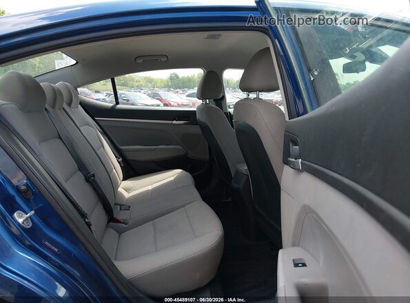 5NPD74LF7LH615866 2020 HYUNDAI ELANTRA Синий Вид наклейки с VIN-кодом