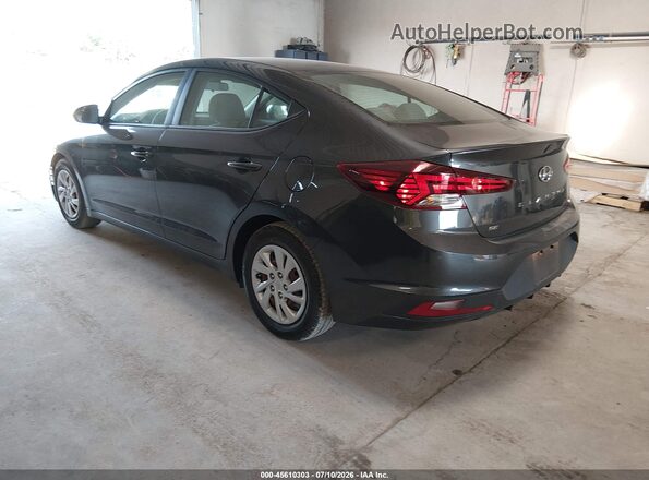 5NPD74LF7LH615950 2020 HYUNDAI ELANTRA Gray Rear left