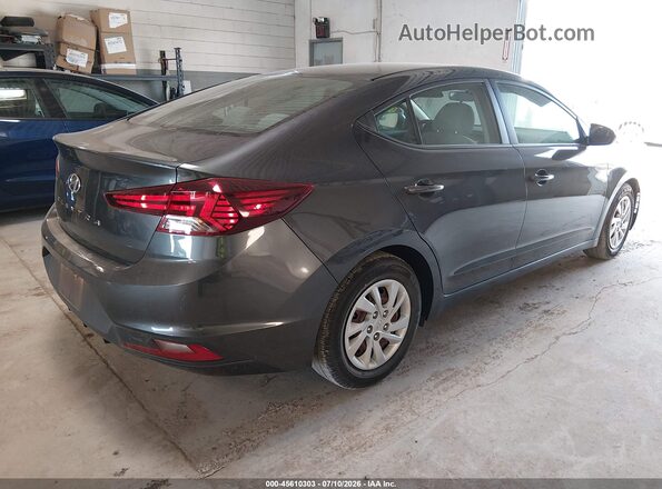 5NPD74LF7LH615950 2020 HYUNDAI ELANTRA Gray Rear right