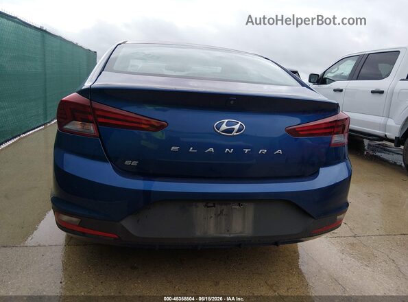 5NPD74LF7LH616287 2020 HYUNDAI ELANTRA Blue 