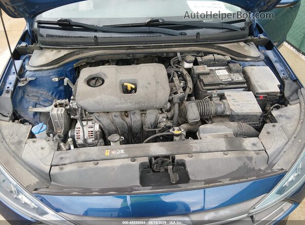 5NPD74LF7LH616287 2020 HYUNDAI ELANTRA Blue უკანა ხედი