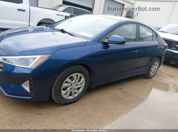 5NPD74LF7LH616287 2020 HYUNDAI ELANTRA Blue 