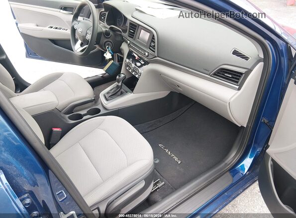 5NPD74LF7LH616354 2020 HYUNDAI ELANTRA Blue Vista interior delantera