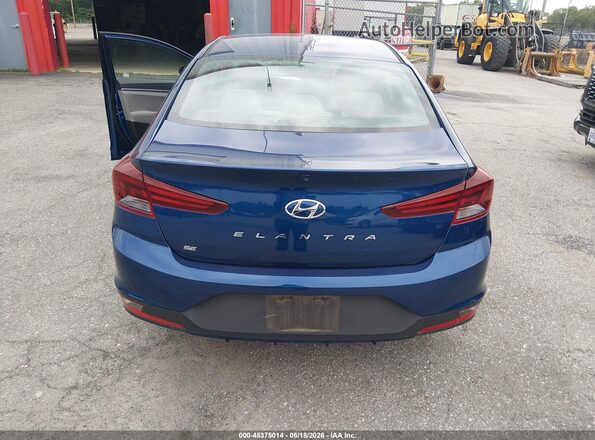 5NPD74LF7LH616354 2020 HYUNDAI ELANTRA Blue 