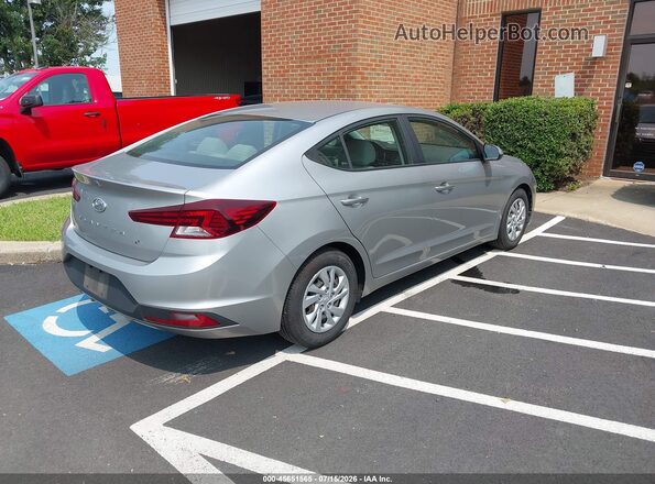 5NPD74LF7LH617357 2020 HYUNDAI ELANTRA Gray უკანა მარჯვენა