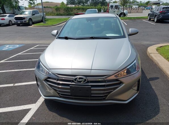 5NPD74LF7LH617357 2020 HYUNDAI ELANTRA Gray უკანა სალონის ხედი