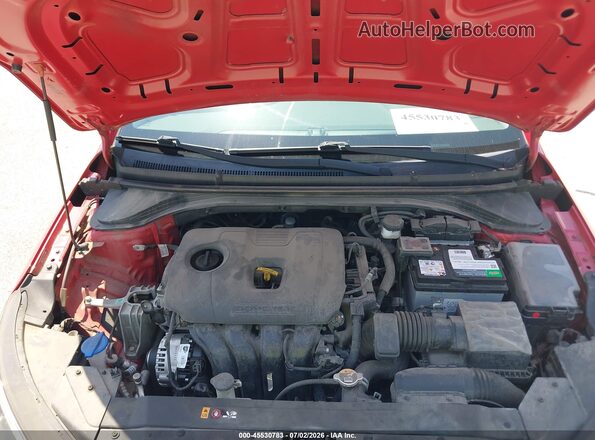 5NPD74LF7LH617987 2020 HYUNDAI ELANTRA Красный Вид сзади
